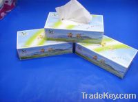 Sell box packed facial tissue