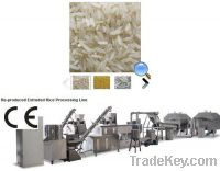 Non-fried rice puffing production line