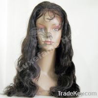 Sell high quality unprocessed virgin hair full lace wig