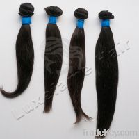 Sell unprocessed no shedding no tangle natural human hair