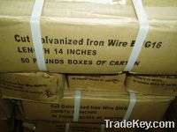 Sell Straight cut iron wire