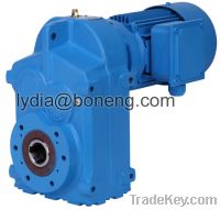 Boneng F series parallel shaft helical gear reducer