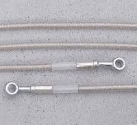 brake hose SS braided Nylon tubing widely used in Motorcycle, Electric Bicycle, Racing, Auto etc