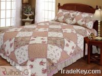 Sell Printed Lace Quilt Bedding Sets