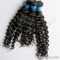 Sell 100% Mongolian virgin hair deep wave