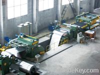Sell cut to length line uncoiling leveling line