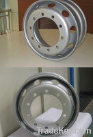 Sell 22.5x9.00 European Style Steel Demountable Rim tubeless wheel