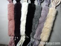 Sell rabbit fur scarves