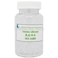 Sell Customized Amino Silicone Oil SO-1680 For Wool, Polyester With Antistatic