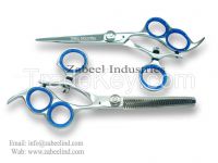 Professional Barber Salon Hair Cutting SWIVEL THUMB Scissors Set By Zabeel Industries