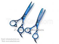 Professional Zabeel New Stylish Blue Color Scissors Set By Zabeel Industries