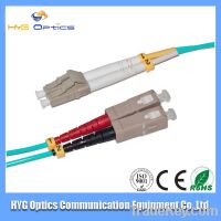 HYG LC SC Duplex OM3 Fiber Optic Patch Cord