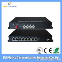 Sel  4 /8/12/16 20KM channel fiber optic Video Converter