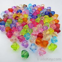 Sell 10mm Colorful Acrylic Bicone Beads for Chunky Necklace 1310pcs/Lot