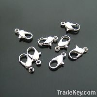 Sell 500pcs Silver Plated Copper Lobster Claw Clasp 12x6mm Nickle Free