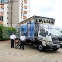Sell truck 7D motion cinema, flexible theater 7D