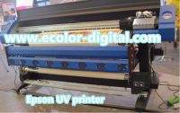 Wallpaper uv roll printer with cold led lamp heat labile film