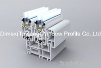 high-level pvc profile sliding windows