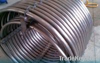Sell Gr2 ASTM B338heat exchanger Titanium coil pipe
