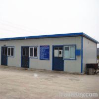 Sell Blue Color 1f Floor Prefab House (JY-T-1F-04)