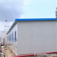 Sell Luxury flat slope roof prefabricated house(JY-T-1F-05)