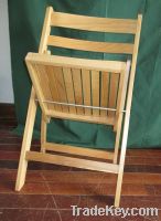 Sell folding slat chair