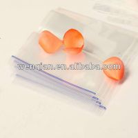 Transparent plastic ziplock packaging bags