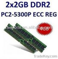 Server RAM Memory 408853-B21 405476-051 4GB (2x2GB) REG DDR2 PC2-5300