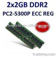 Server RAM Memory 408853-B21 405476-051 4GB (2x2GB) REG DDR2 PC2-5300