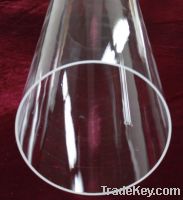Sell large diameter quartz glass tube