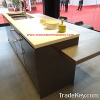 Sell Luxury Artificial Marble Stone Solid Surface Kitcen Counter Top