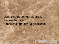 Sell Light Emperador Marble Slab, Emperador Light