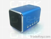 Sell CD Portable Digital Speaker , USB Cable Aluminum Travel Speaker