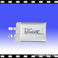 sellPolymer Li Ion Battery Cell, 3.7V 900mAh(803040) for Camera/MP4/DVD