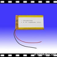 Lithium Polymer Battery with PCM/BMS for GPS 3.7V 1200mAh (053759)