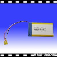 Lithium Ion Battery for Electronic Medical Devices 3.7V1650mAh(634060)