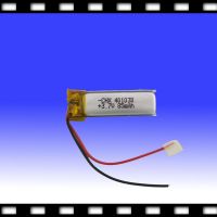 Small Rechargeable Bluetooth Lithium Polymer Battery Pack 3.7V 85mAh (401030)