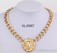 Sell Fashion necklaces chocker necklaces animal golden pandentsSLJ0067