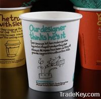 Sell paper cup printing drinking cup coffee cup food packaging