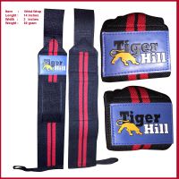 Weight Lifting Wrist Wraps Stretchable With velcro fastening and Thumb loop 3 inches