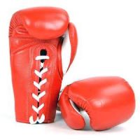 Boxing Training PU Artificial Leather Injection Molded , Lace closing size 10, 12, 14, 16 , 18 oz