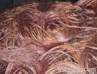 Sell wire copper scrap 99.95%min