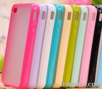 Sell Cheap TPU  Bumber+PC Back Case for Iphone 4 4S