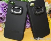 Sell Stainless Steel Bottle Opener Case Cover for iphone 4 4s