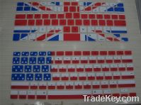 Sell National Flag Silicone Keyboard Protector Film for Apple Macbook,