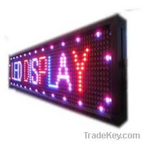 Sell led programmable display Dial clock/character clock/time display