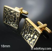 Sell unique design square  printed cufflinks