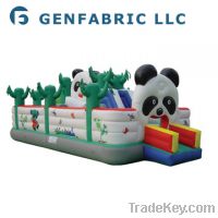 Sell Lively panda inflatable amusement park