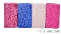 Sell Lovely image Flip PU leather case for iphone 4/4S