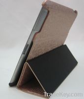 Sell High quality Glitter PU leather with stand bag case for ipad 2/3